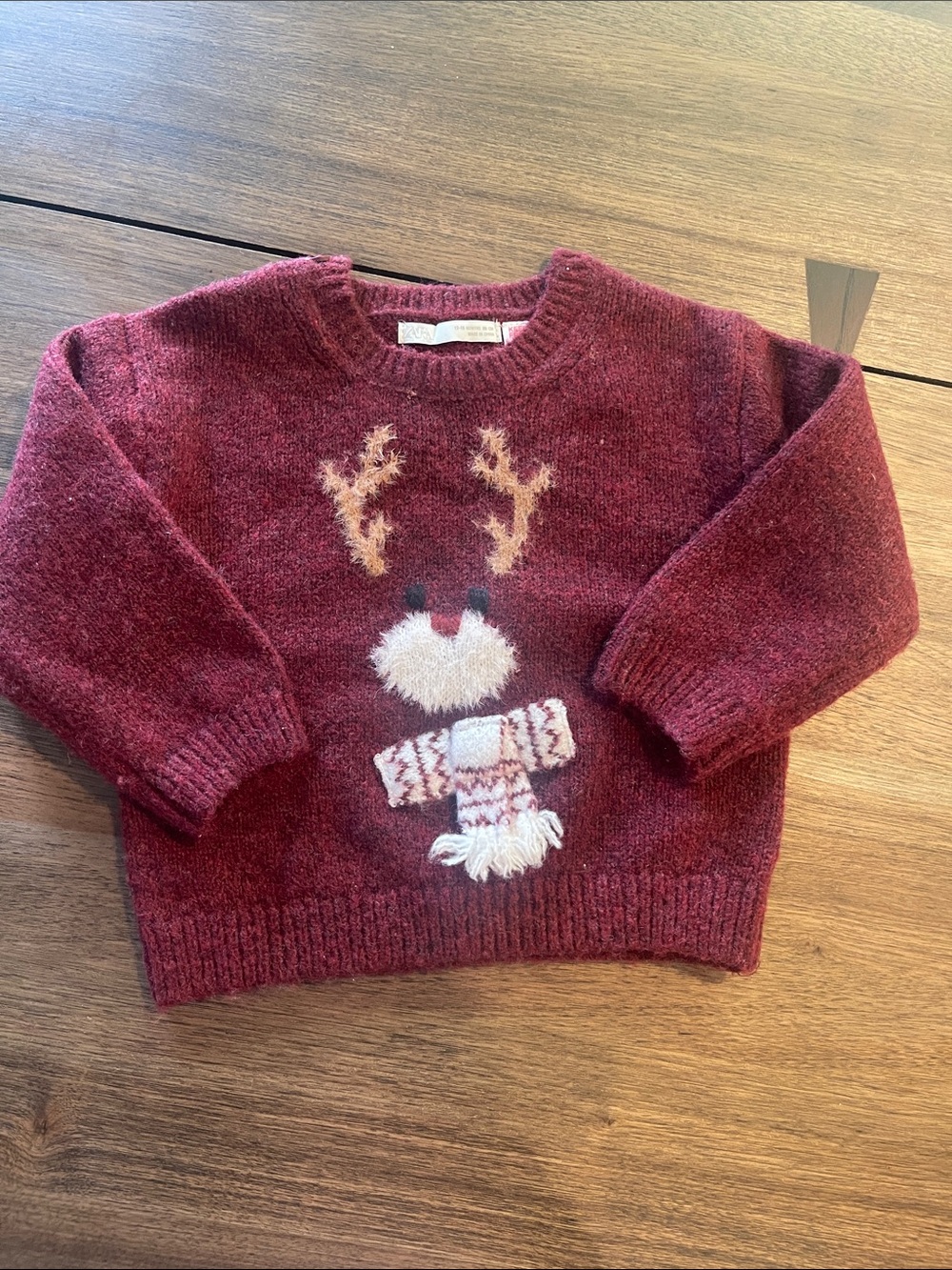 Zara Kids Reindeer Sweater